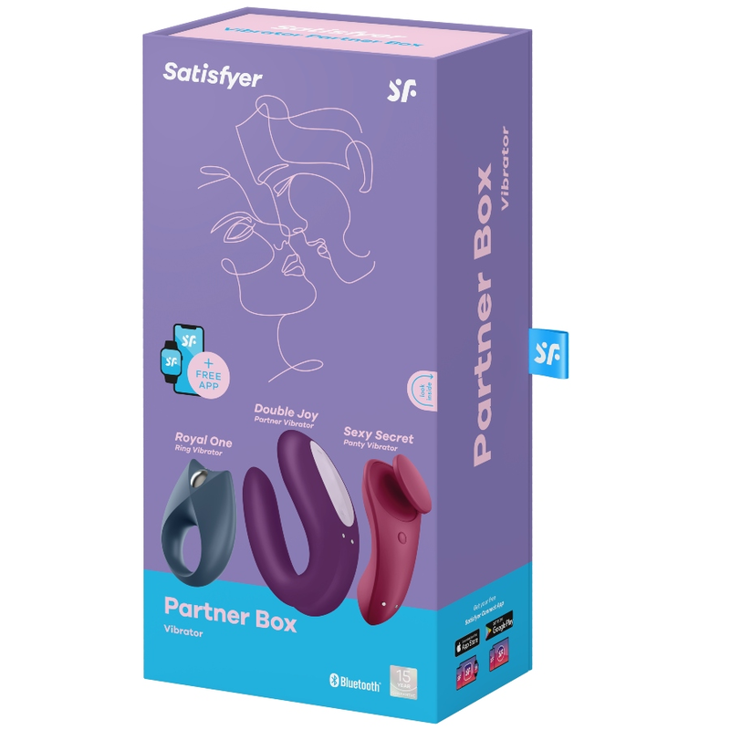SATISFYER - BOX PARTNER 3 - SATISFYER VIBRATOR | Lingerie Harness Boutique