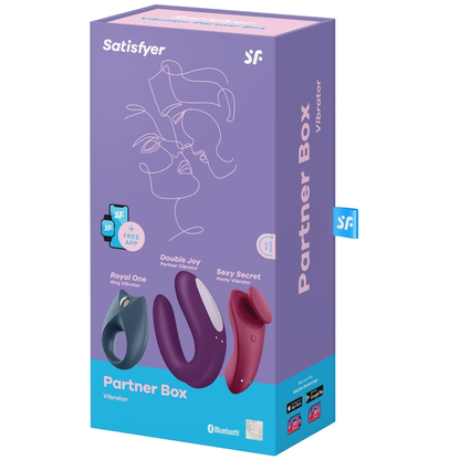 SATISFYER - BOX PARTNER 3 - SATISFYER VIBRATOR | Lingerie Harness Boutique