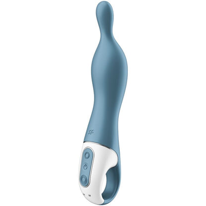 SATISFYER - VIBRATORE AMAZING 1 ASPOT BLU - SATISFYER VIBRATOR | Lingerie Harness Boutique