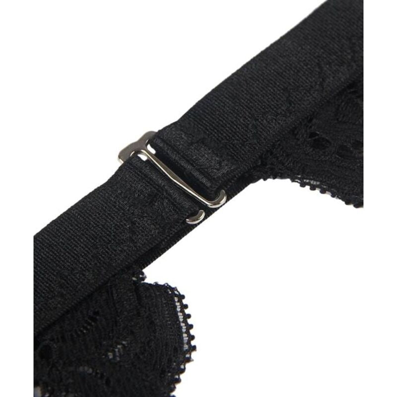 SUBBLIME - SET TRE PEZZI BRA+ REGGICALZE + PERIZOMA L/XL - SUBBLIME SETS | Lingerie Harness Boutique