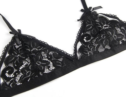 SUBBLIME - SET TRE PEZZI BRA+ REGGICALZE + PERIZOMA L/XL - SUBBLIME SETS | Lingerie Harness Boutique