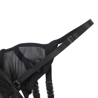 SUBBLIME - SET DUE PEZZI REGGISENO E MUTANDINE L/XL - SUBBLIME SETS | Lingerie Harness Boutique