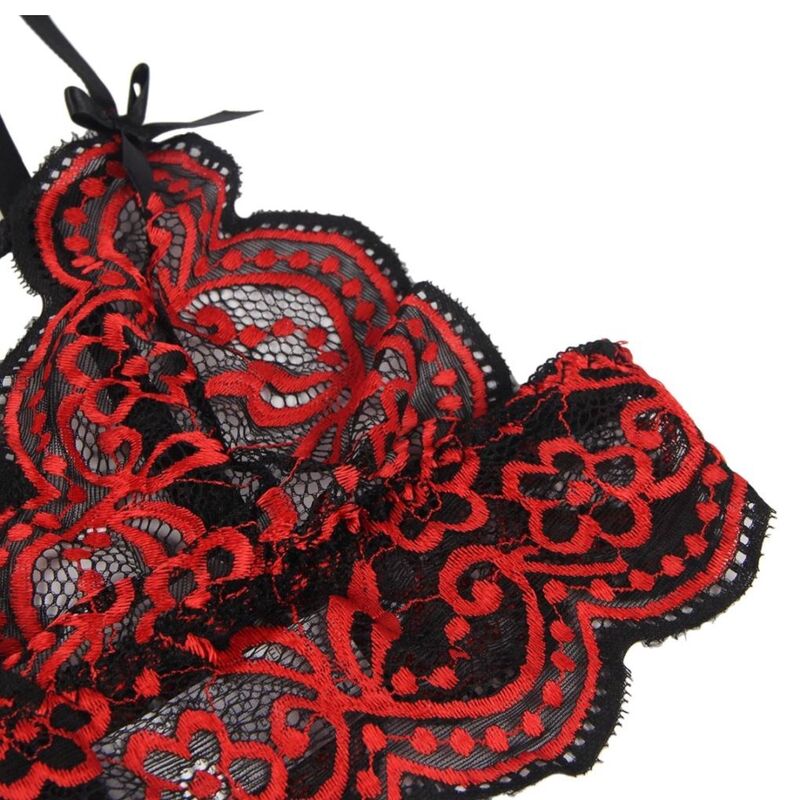 SUBBLIME - SET DUE PEZZI TOP IN PIZZO E MUTANDINE L/XL - SUBBLIME SETS | Lingerie Harness Boutique