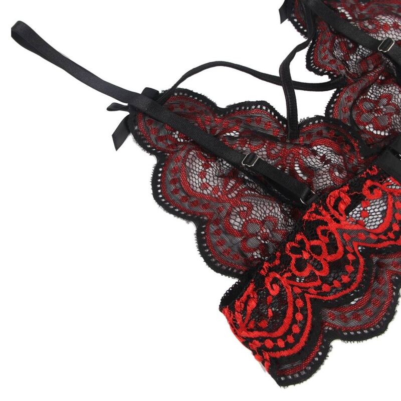 SUBBLIME - SET DUE PEZZI TOP IN PIZZO E MUTANDINE L/XL - SUBBLIME SETS | Lingerie Harness Boutique