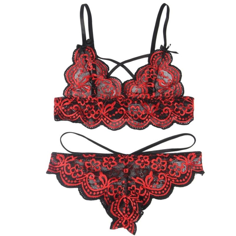 SUBBLIME - SET DUE PEZZI TOP IN PIZZO E MUTANDINE L/XL - SUBBLIME SETS | Lingerie Harness Boutique