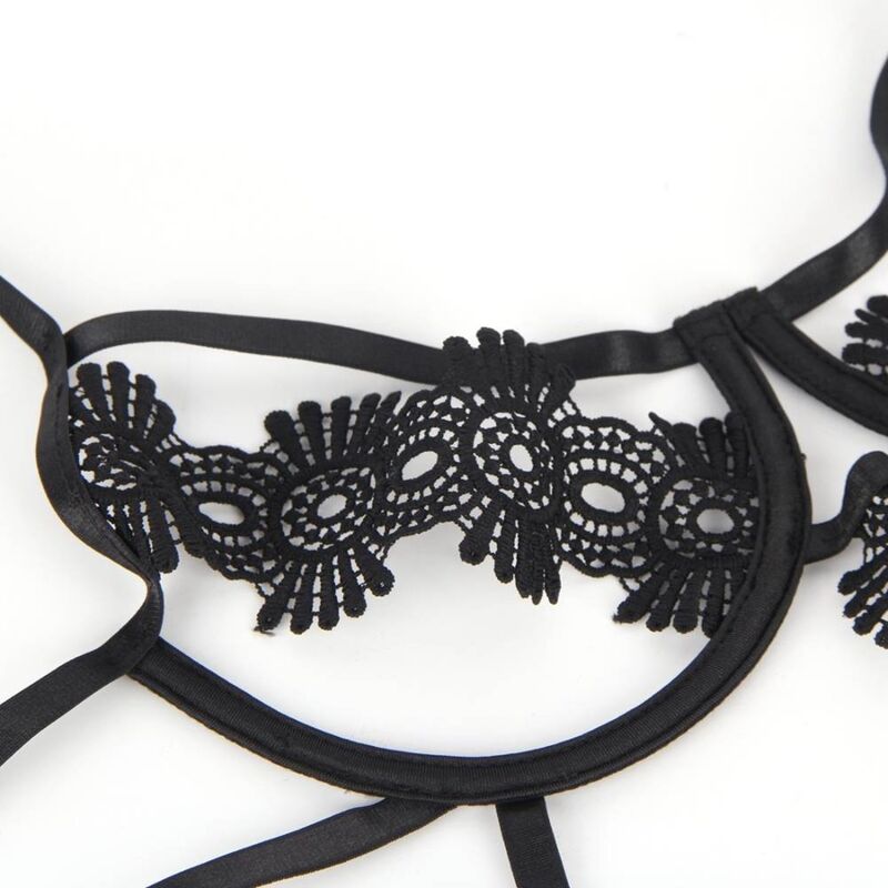 SUBBLIME - TEDDY STRAPPY IN PIZZO L/XL - SUBBLIME BODIES | Lingerie Harness Boutique