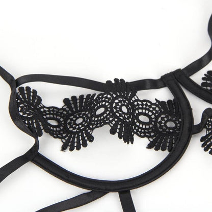SUBBLIME - TEDDY STRAPPY IN PIZZO L/XL - SUBBLIME BODIES | Lingerie Harness Boutique