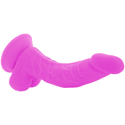 DIVERSIA - DILDO VIBRANTE FLESSIBILE VIOLA 21.5 CM -O- 4.5 CM - DIVERSIA | Lingerie Harness Boutique
