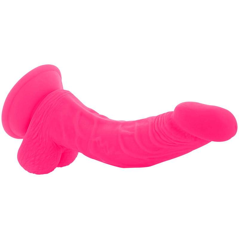 DIVERSIA - DILDO VIBRANTE FLESSIBILE ROSA 21.5 CM -O- 4.5 CM - DIVERSIA | Lingerie Harness Boutique