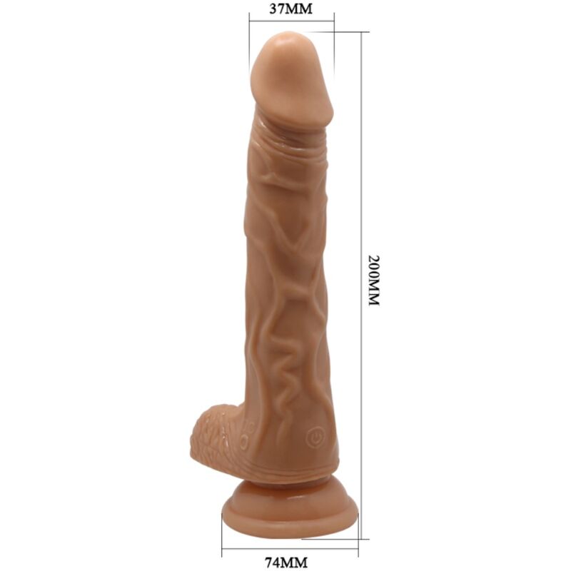 BAILE - BELLISSIMO INCONTRO BODACH VIBRAZIONE E ROTAZIONE 20 CM - BAILE DILDOS | Lingerie Harness Boutique