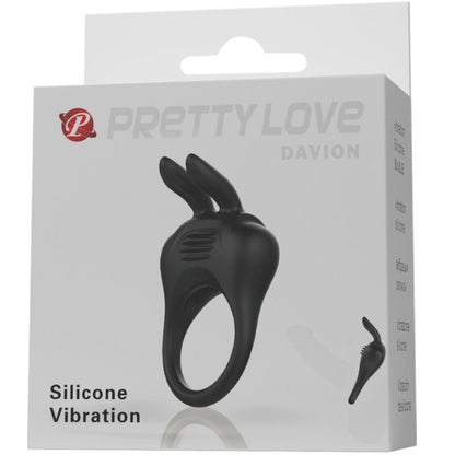 PRETTY LOVE - ANELLO VIBRATORE CONIGLIO DAVION - PRETTY LOVE | Lingerie Harness Boutique