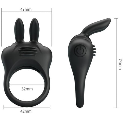 PRETTY LOVE - DAVION RABBIT VIBRATING RING