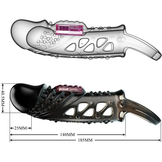 PRETTY LOVE - GUAINA PER PENE NERO CECELIA - PRETTY LOVE | Lingerie Harness Boutique