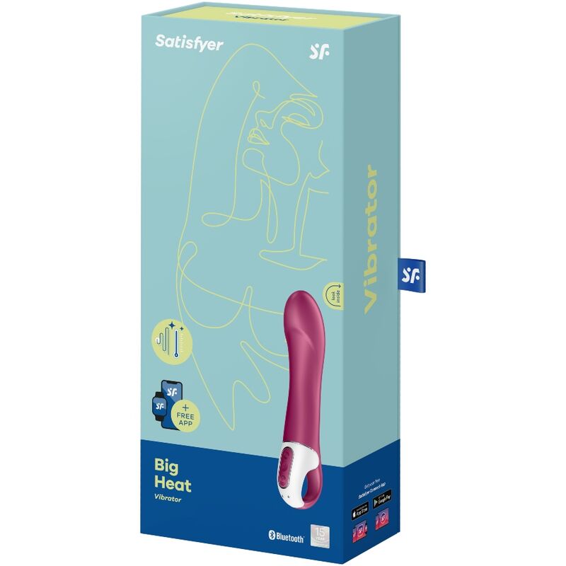 SATISFYER - VIBRATORE GSPOT GRANDE SODDISFACENTE - SATISFYER VIBRATOR | Lingerie Harness Boutique