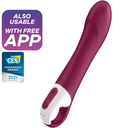 SATISFYER - VIBRATORE GSPOT GRANDE SODDISFACENTE - SATISFYER VIBRATOR | Lingerie Harness Boutique