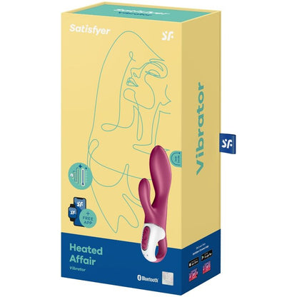 SATISFYER - VIBRATORE GSPOT HEATED AFFAIR - SATISFYER VIBRATOR | Lingerie Harness Boutique