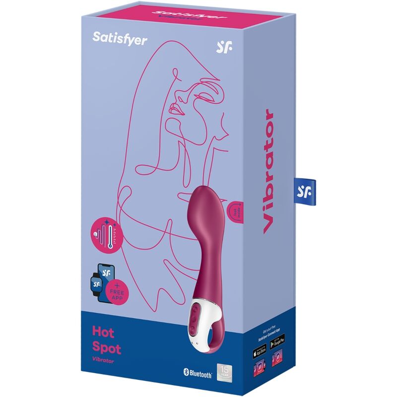 SATISFYER - VIBRATORE HOT SPOT GSPOT - SATISFYER VIBRATOR | Lingerie Harness Boutique