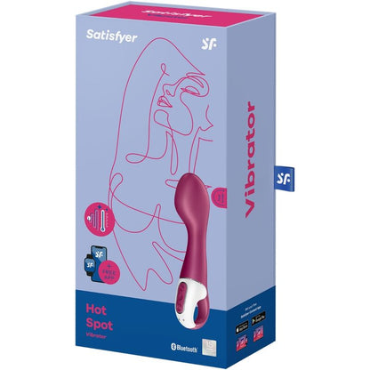 SATISFYER - VIBRATORE HOT SPOT GSPOT - SATISFYER VIBRATOR | Lingerie Harness Boutique