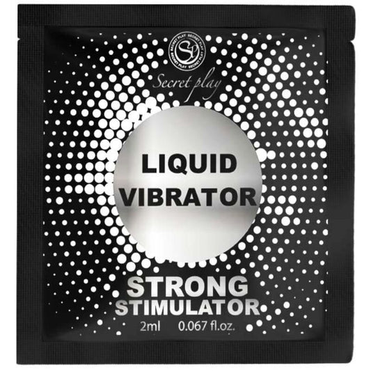 SECRETPLAY - SINGLE DOSE VIBRATOR STRONG LIQUID 2 ML