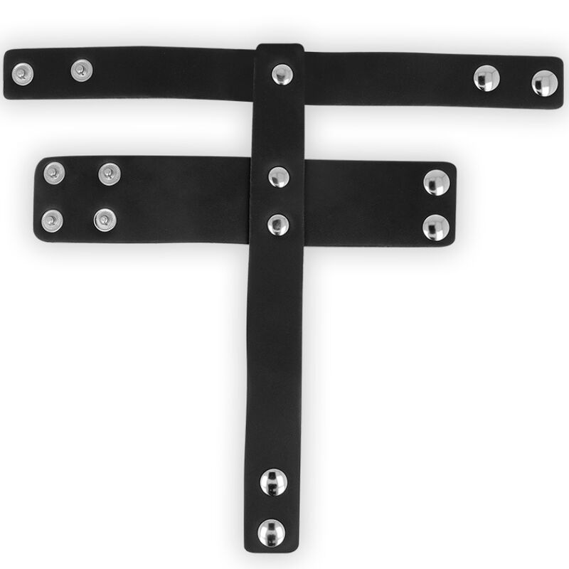 CINTURINO IN PELLE DI CASTITÀ FETISH OHMAMA - OHMAMA FETISH | Lingerie Harness Boutique