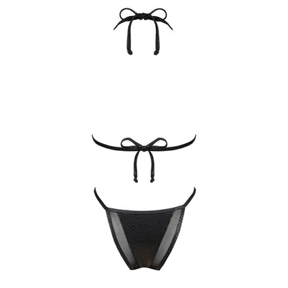 OBSESSIVE - BLACK BIKINI PUNTA NEGRA L