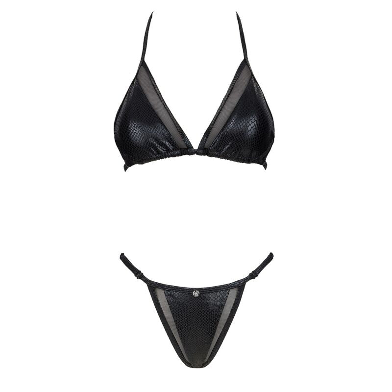 OBSESSIVE - BLACK BIKINI PUNTA NEGRA L