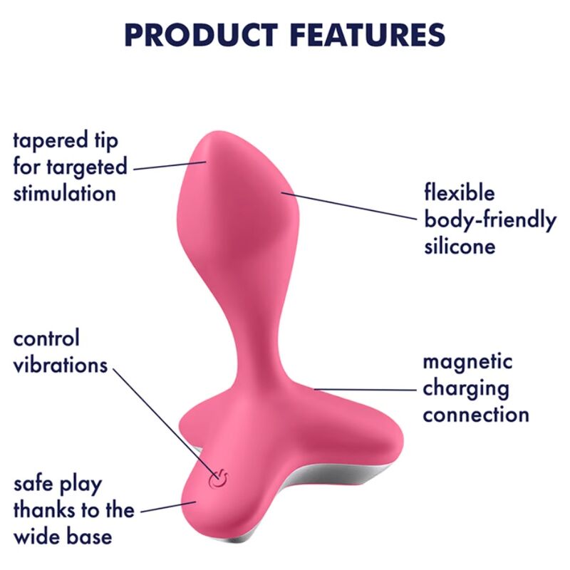 SATISFYER - VIBRATORE GAME CHANGER ROSA