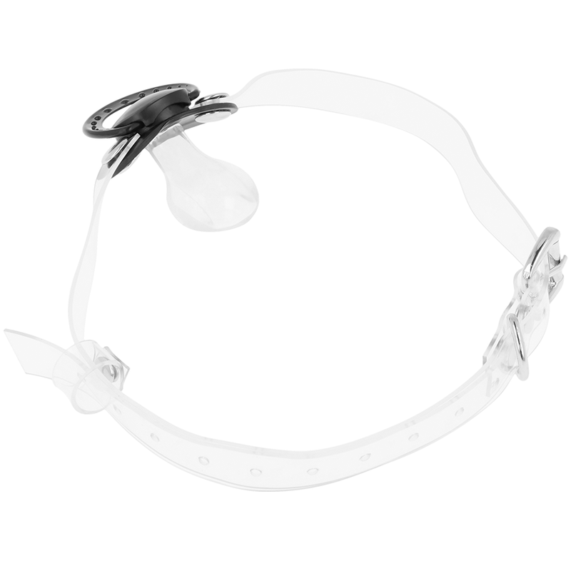 OHMAMA FETISH TRASPARENTE CIUCCIO GAG - OHMAMA FETISH | Lingerie Harness Boutique