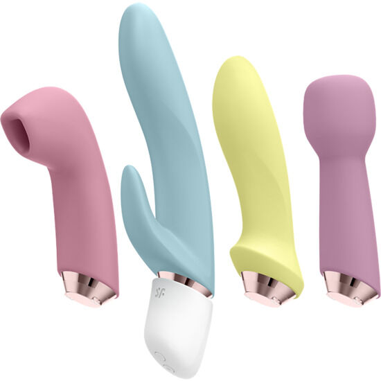 SATISFYER - MARVELOUS FOUR SET VIBRATORE E IMPULSO - SATISFYER VIBRATOR | Lingerie Harness Boutique