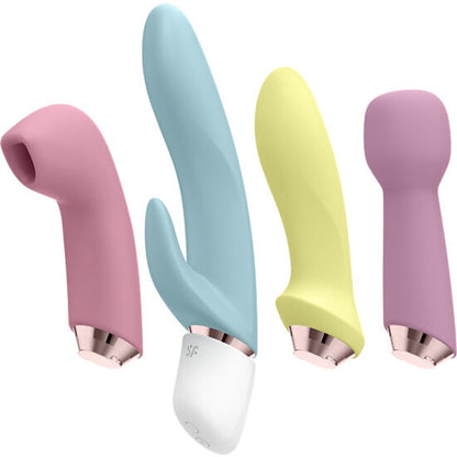 SATISFYER - MARVELOUS FOUR SET VIBRATORE E IMPULSO - SATISFYER VIBRATOR | Lingerie Harness Boutique