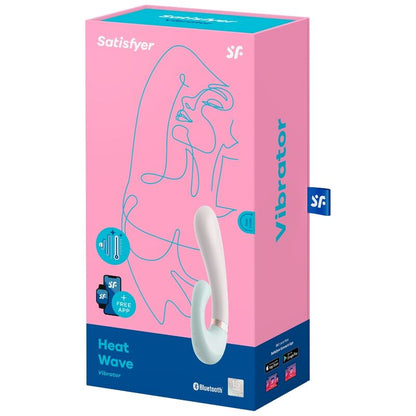 SATISFYER - PINK HEAT WAVE VIBRATOR APP