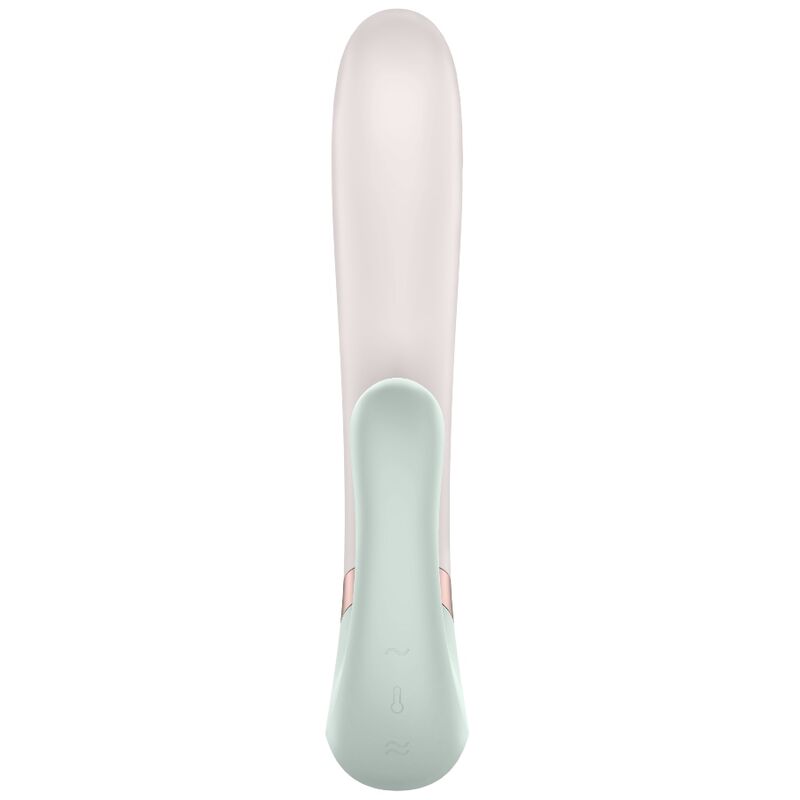 SATISFYER - APP VIBRATORE HEAT WAVE BIANCO - SATISFYER CONNECT | Lingerie Harness Boutique