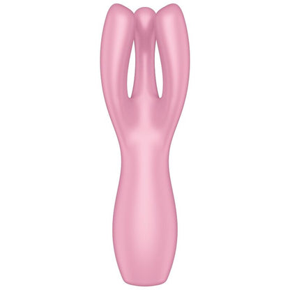 SATISFYER - VIBRATORE THREESOME 3 ROSA