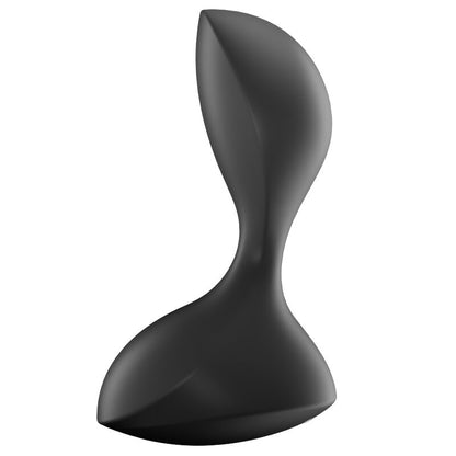SATISFYER - APP TAPPO VIBRANTE SWEET SEAL NERO - SATISFYER CONNECT | Lingerie Harness Boutique