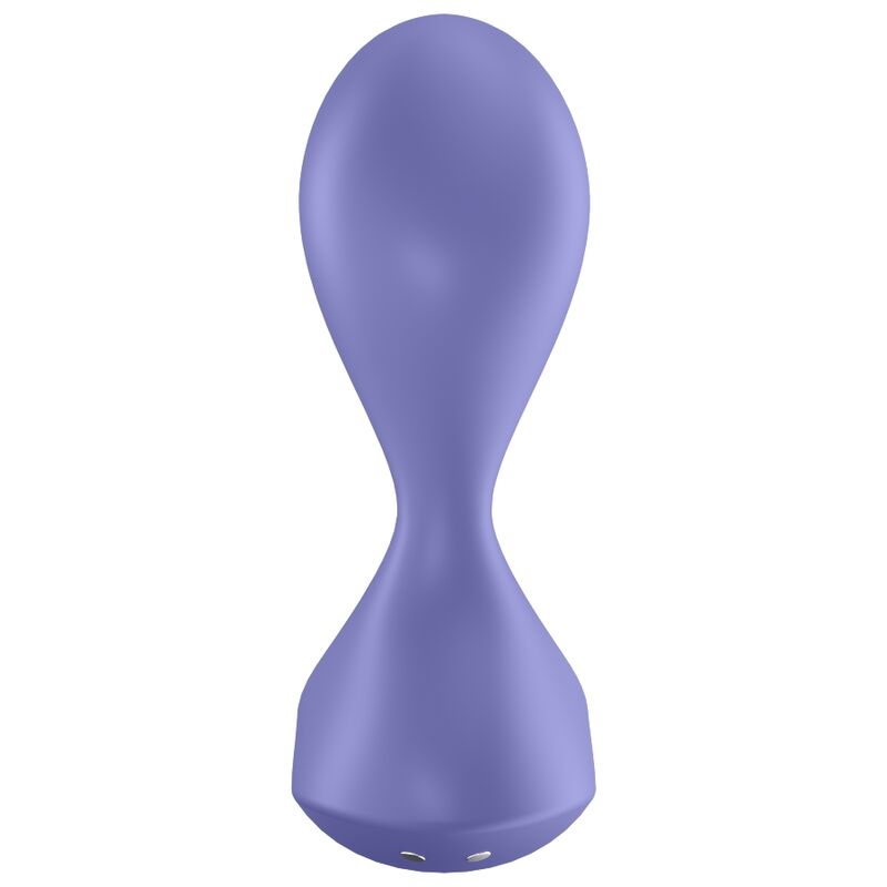 SATISFYER - SWEET SEAL TAPPO VIBRANTE APP VIOLA - SATISFYER CONNECT | Lingerie Harness Boutique