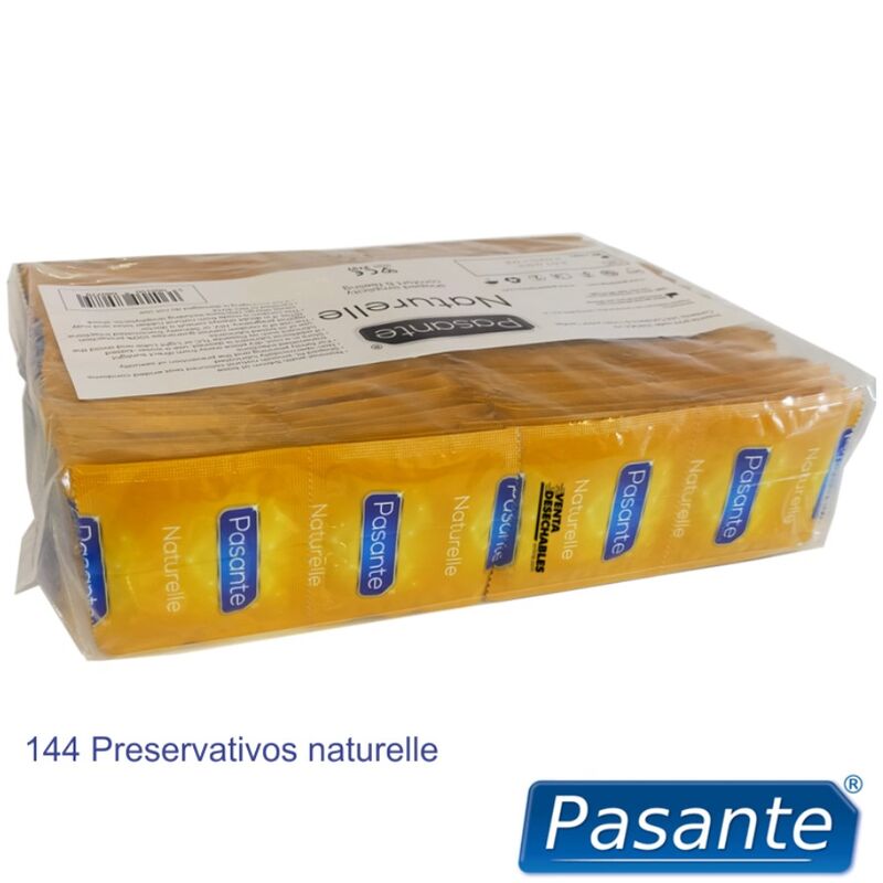 PASANTE - PRESERVATIVI NATURELLE BORSA 144 UNIT - PASANTE | Lingerie Harness Boutique