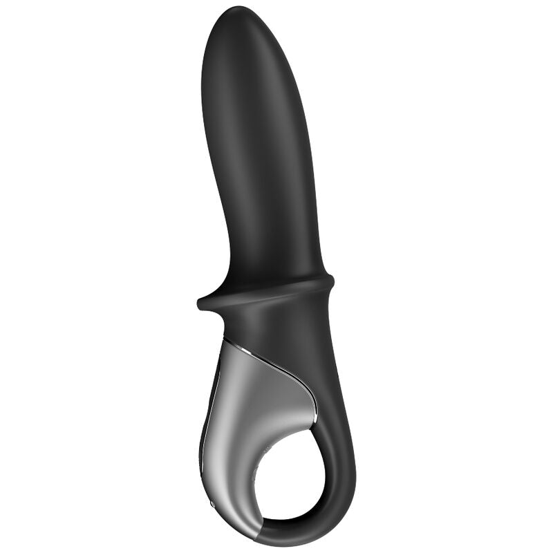 SATISFYER - APP VIBRATORE ANALE HOT PASSION NERO - SATISFYER CONNECT | Lingerie Harness Boutique
