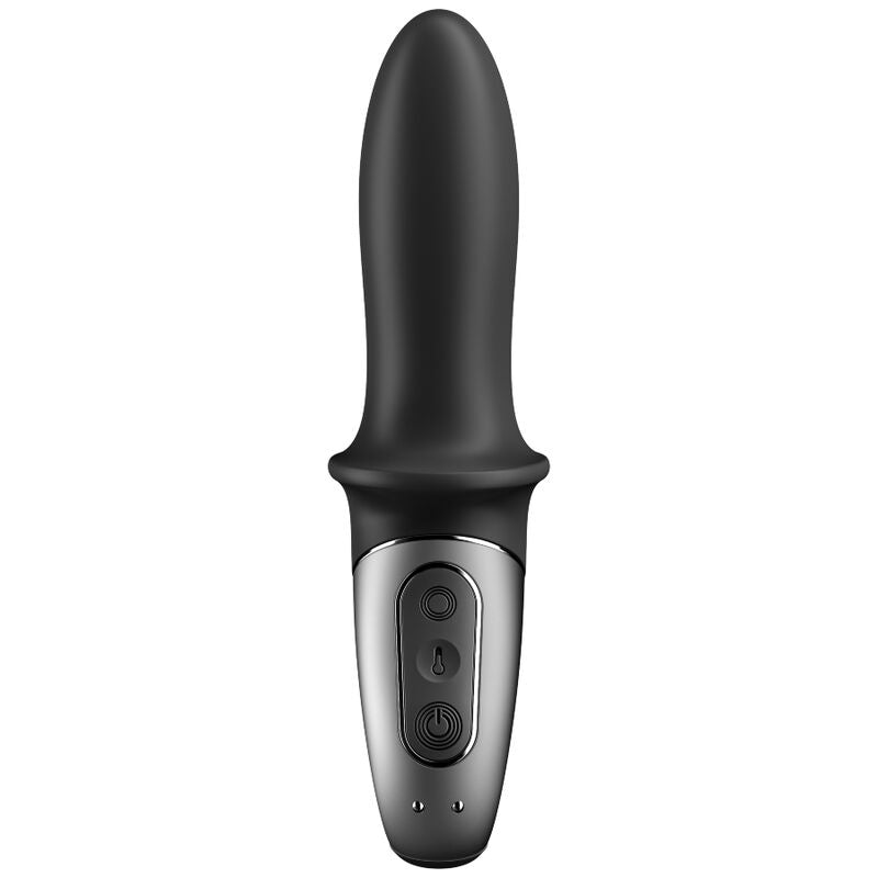 SATISFYER - APP VIBRATORE ANALE HOT PASSION NERO - SATISFYER CONNECT | Lingerie Harness Boutique