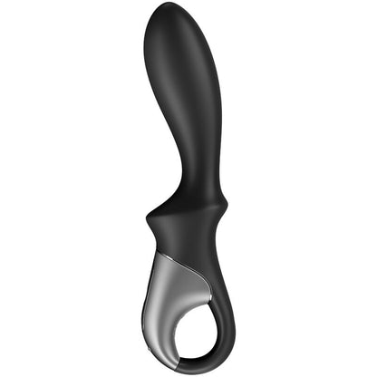 SATISFYER - APP VIBRATORE ANALE HEAT CLIMAX NERO - SATISFYER CONNECT | Lingerie Harness Boutique