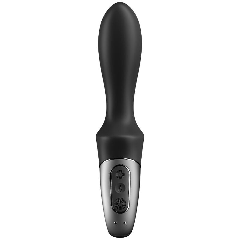 SATISFYER - APP VIBRATORE ANALE HEAT CLIMAX NERO - SATISFYER CONNECT | Lingerie Harness Boutique