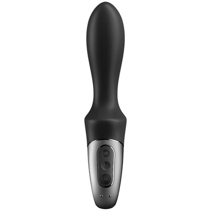 SATISFYER - APP VIBRATORE ANALE HEAT CLIMAX NERO - SATISFYER CONNECT | Lingerie Harness Boutique