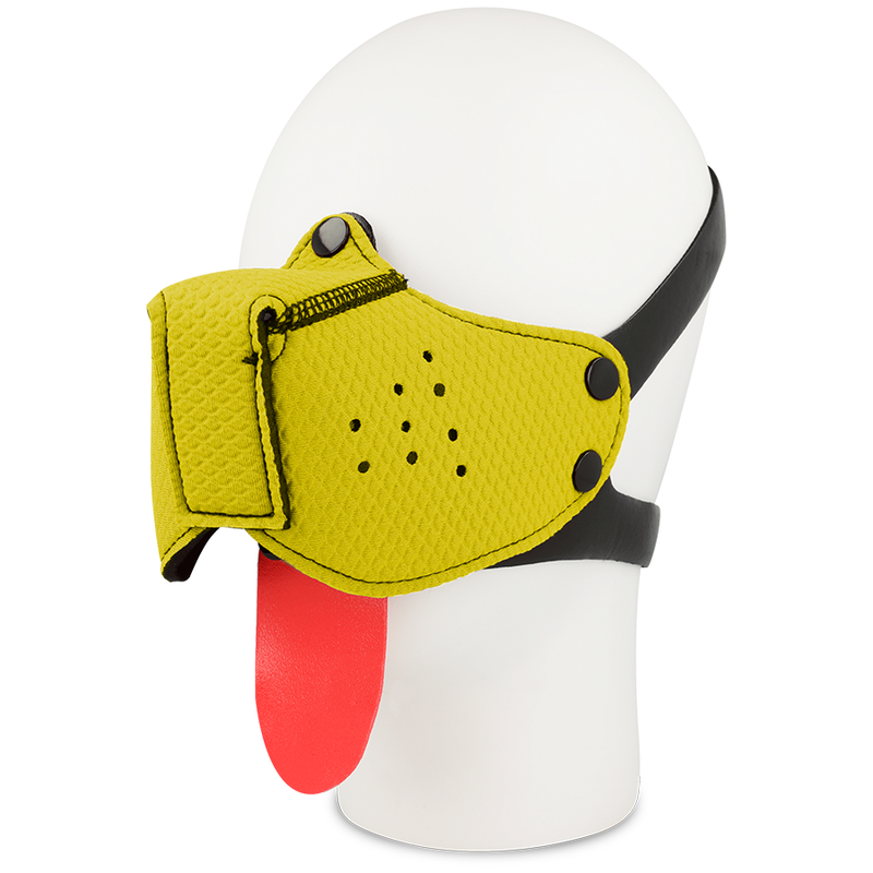 MUSO DI CANE OHMAMA FETISH - GIALLO - OHMAMA FETISH | Lingerie Harness Boutique