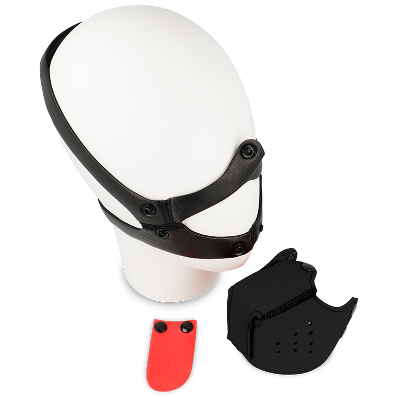 MUSO DI CANE OHMAMA FETISH - NERO - OHMAMA FETISH | Lingerie Harness Boutique