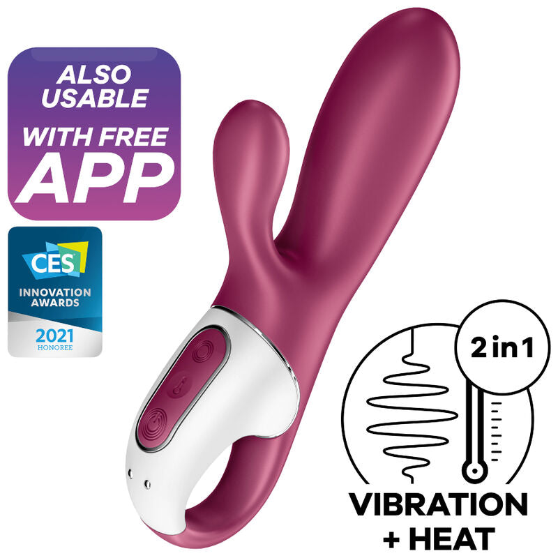 SATISFYER - VIBRATORE HOT BUNNY GSPOT - SATISFYER CONNECT | Lingerie Harness Boutique