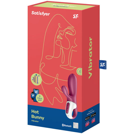 SATISFYER - VIBRATORE HOT BUNNY GSPOT - SATISFYER CONNECT | Lingerie Harness Boutique