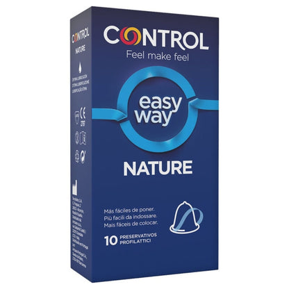 CONTROL - NATURA EASY WAY 10 UNITÀ - CONTROL CONDOMS | Lingerie Harness Boutique