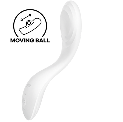 SATISFYER - RRROLLING PLEASURE GSPOT GREEN VIBRATOR