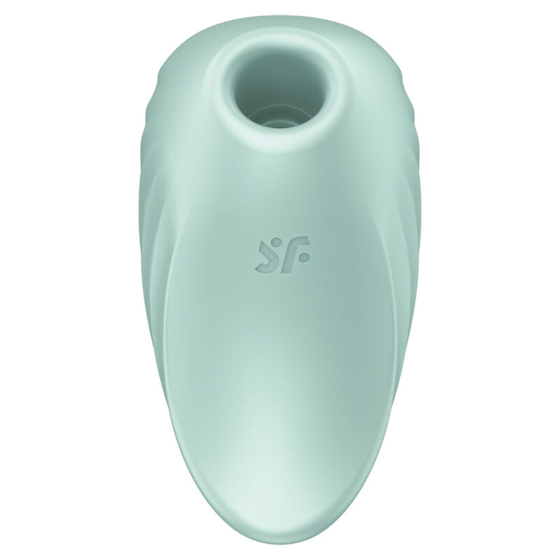 SATISFYER - PEARL DIVER STIMULATOR UND VIBRATOR GRÜN - SATISFYER AIR PULSE | Lingerie Harness Boutique