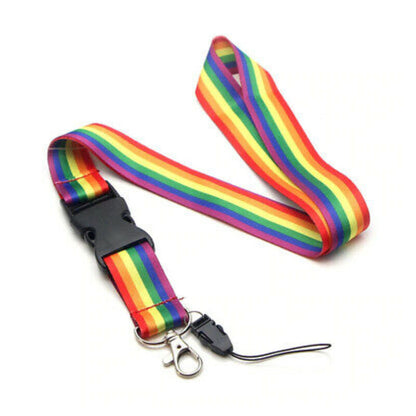 PRIDE - LANYARD WITH LGBT FLAG