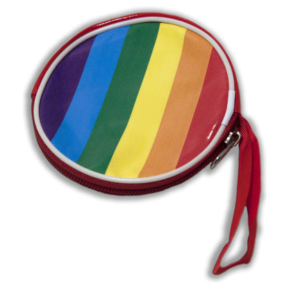 PRIDE - MONEDERO REDONDO BANDERA LGBT - PRIDE | Lingerie Harness Boutique
